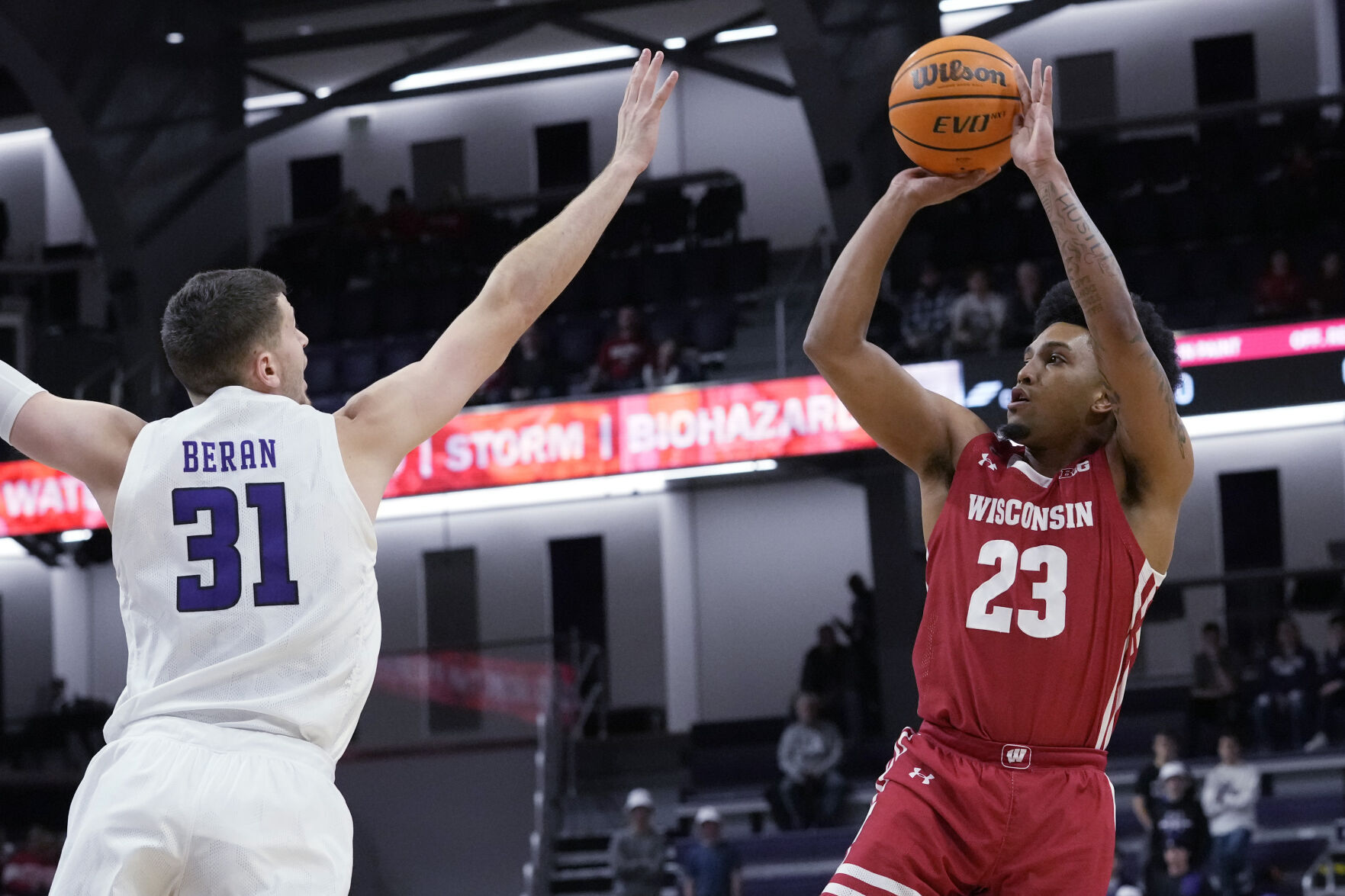 Wisconsin Northwestern Basketball